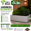 Jardinera en Concreto 110x80x40 cm