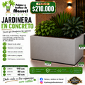 Jardinera en Concreto 110x80x60 cm