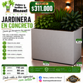Jardinera en Concreto 110x80x90 cm