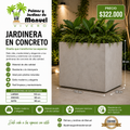 Jardinera en Concreto 110x90x90 cm