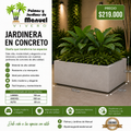 Jardinera en Concreto 110x100x50 cm