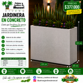 Jardinera en Concreto 120x50x120 cm