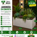 Jardinera en Concreto 120x80x60 cm