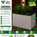 Jardinera en Concreto 120x90x110 cm