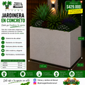 Jardinera en Concreto 120x90x120 cm