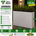 Jardinera en Concreto 120x40x120 cm