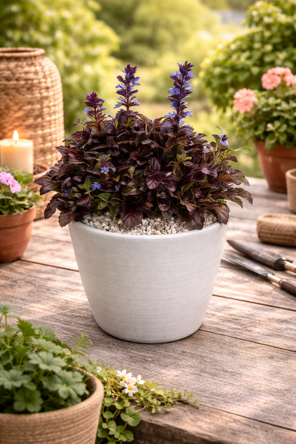 Ajuga morada