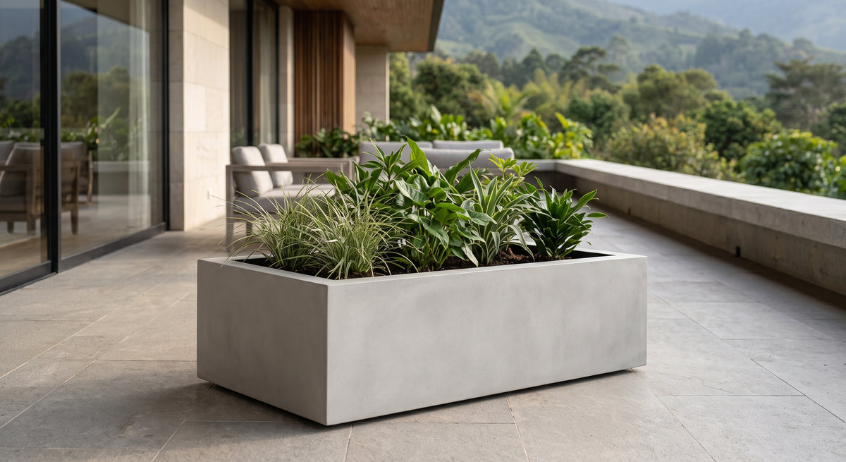 Jardinera en Concreto 110x60x50 cm