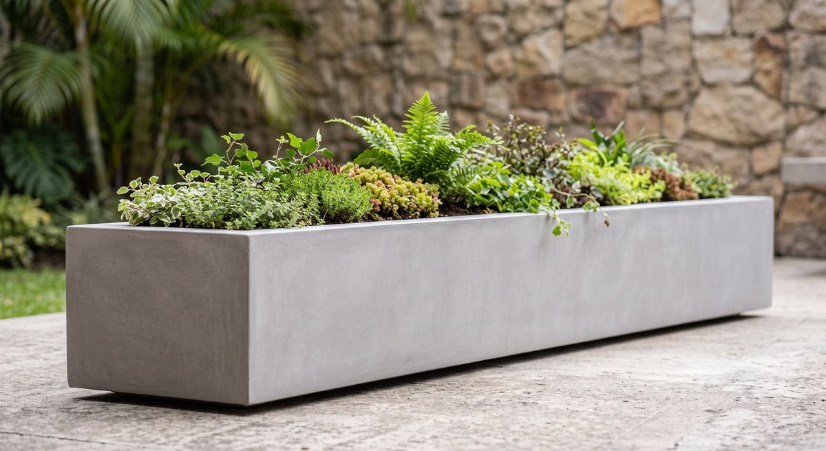 Jardinera en Concreto 110x20x20 cm — foto 4 de 5