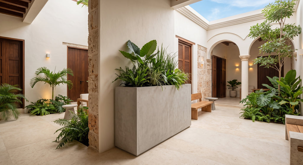 Jardinera en Concreto 110x50x110 cm