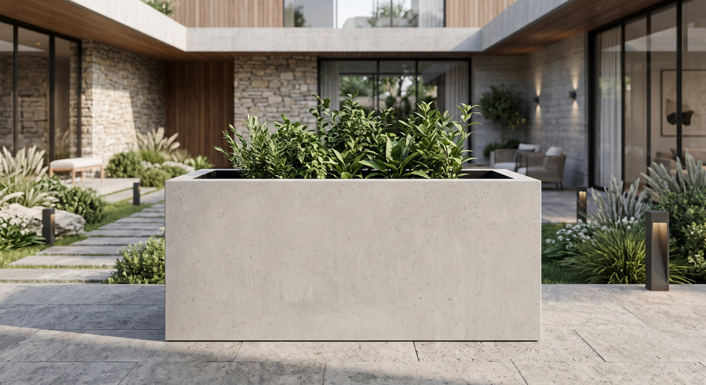 Jardinera en Concreto 110x40x50 cm