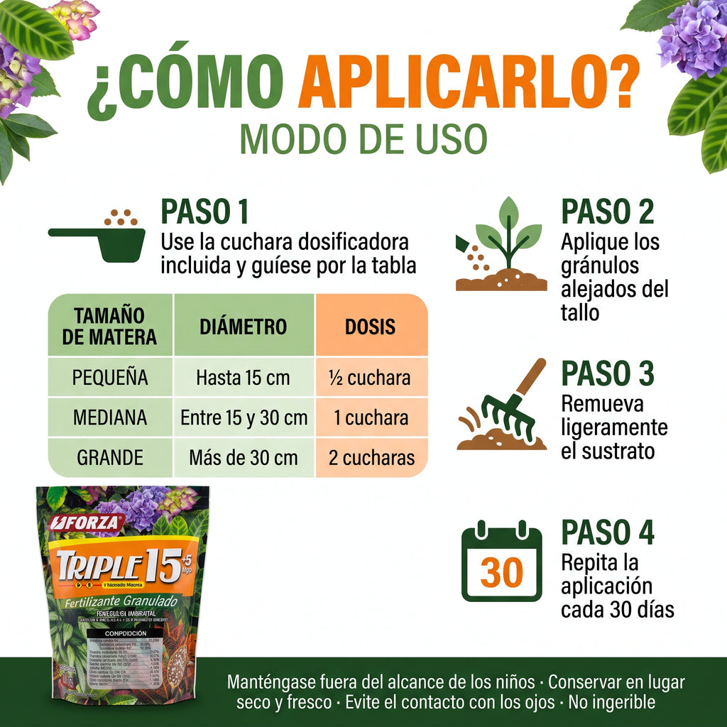 Fertilizante Triple 15