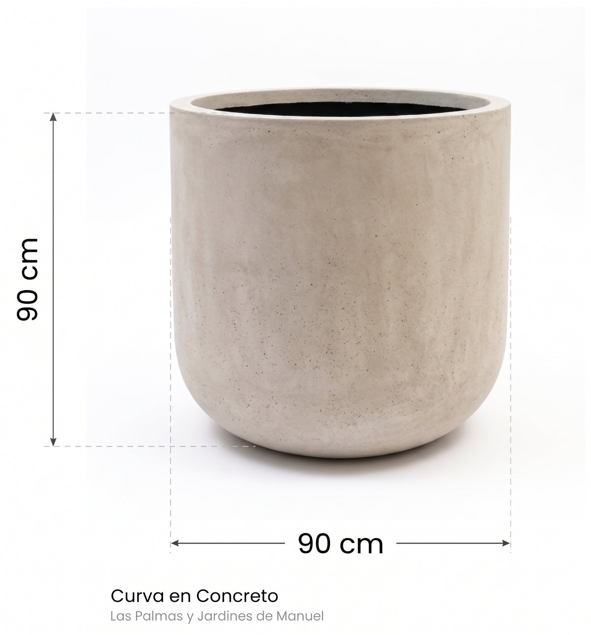 Curva en Concreto 90x90 cm — foto 5 de 5