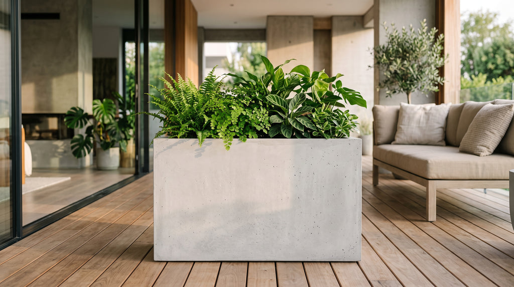 Jardinera en Concreto 100x60x60 cm