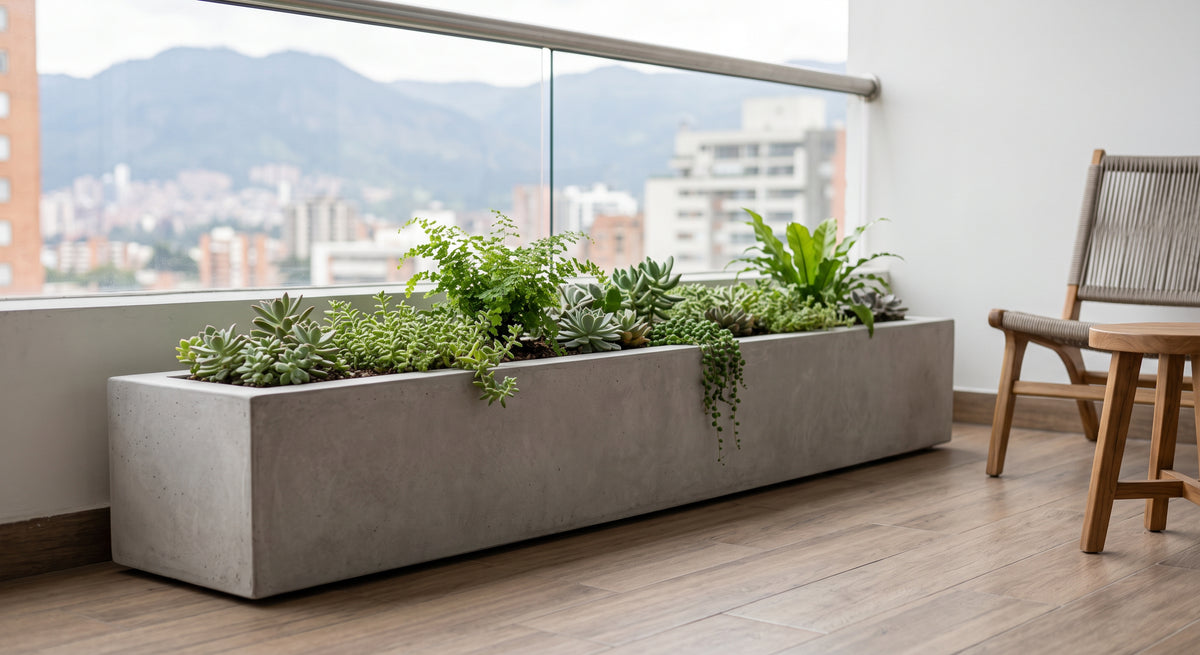 Jardinera en Concreto 110x30x20 cm — foto 3 de 5