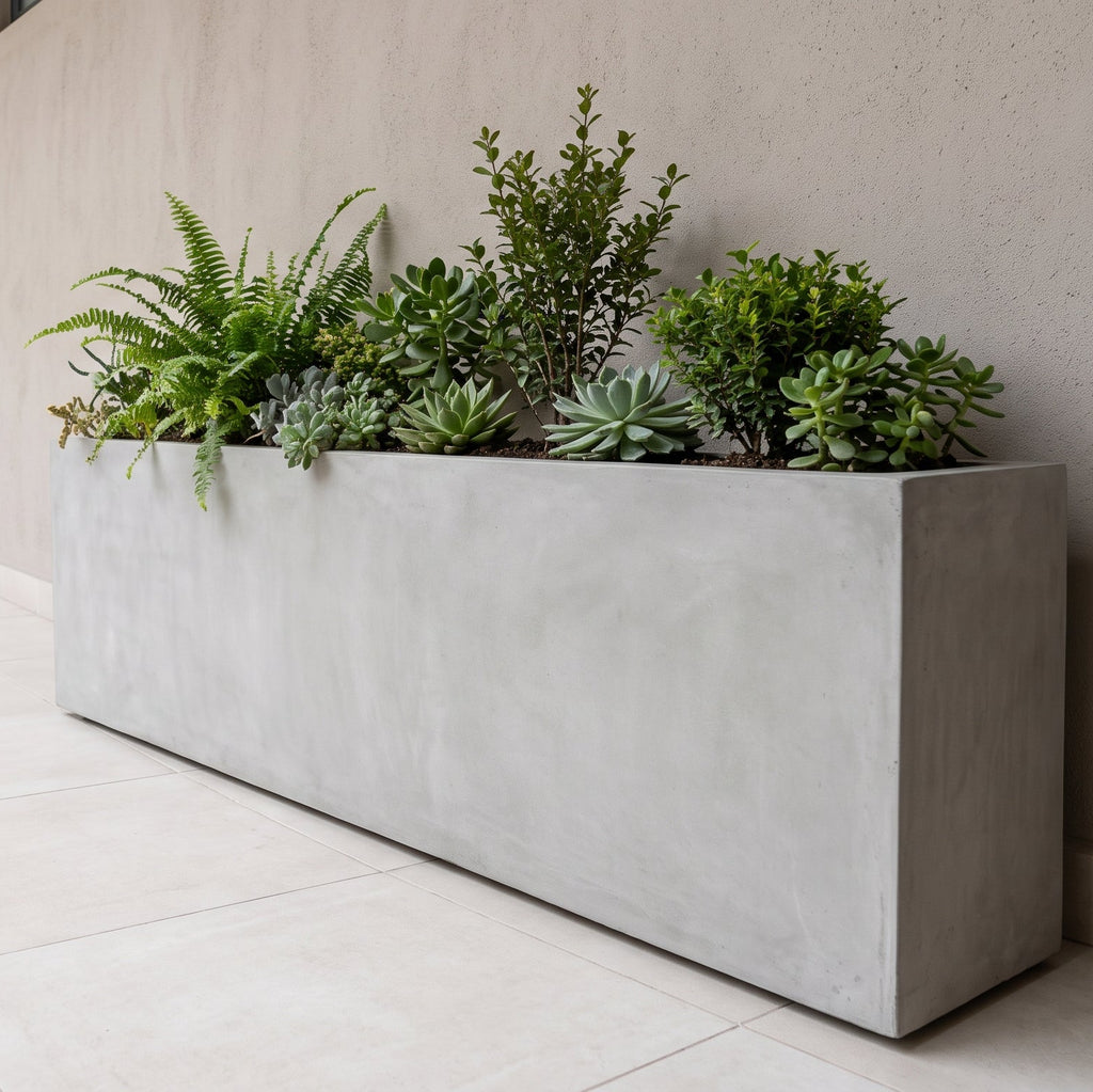 Jardinera en Concreto 110x20x50 cm