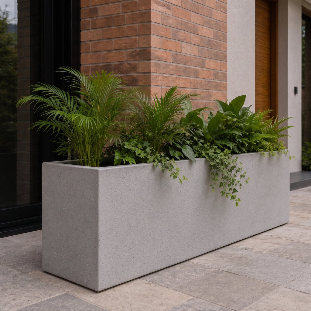 Jardinera en Concreto 100x30x40 cm