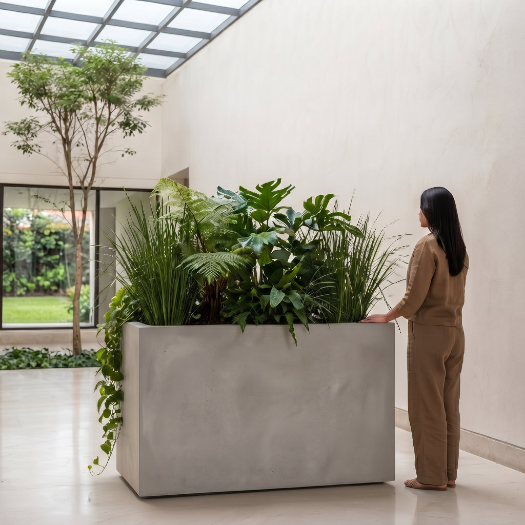 Jardinera en Concreto 110x70x100 cm