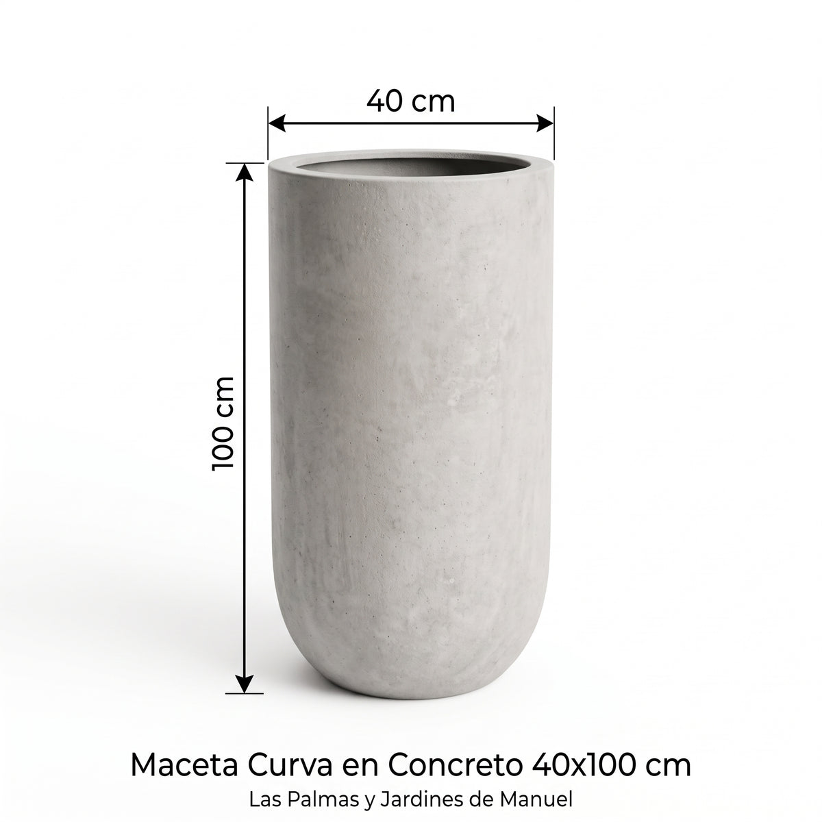 Curva en Concreto 40x100 cm — foto 5 de 5
