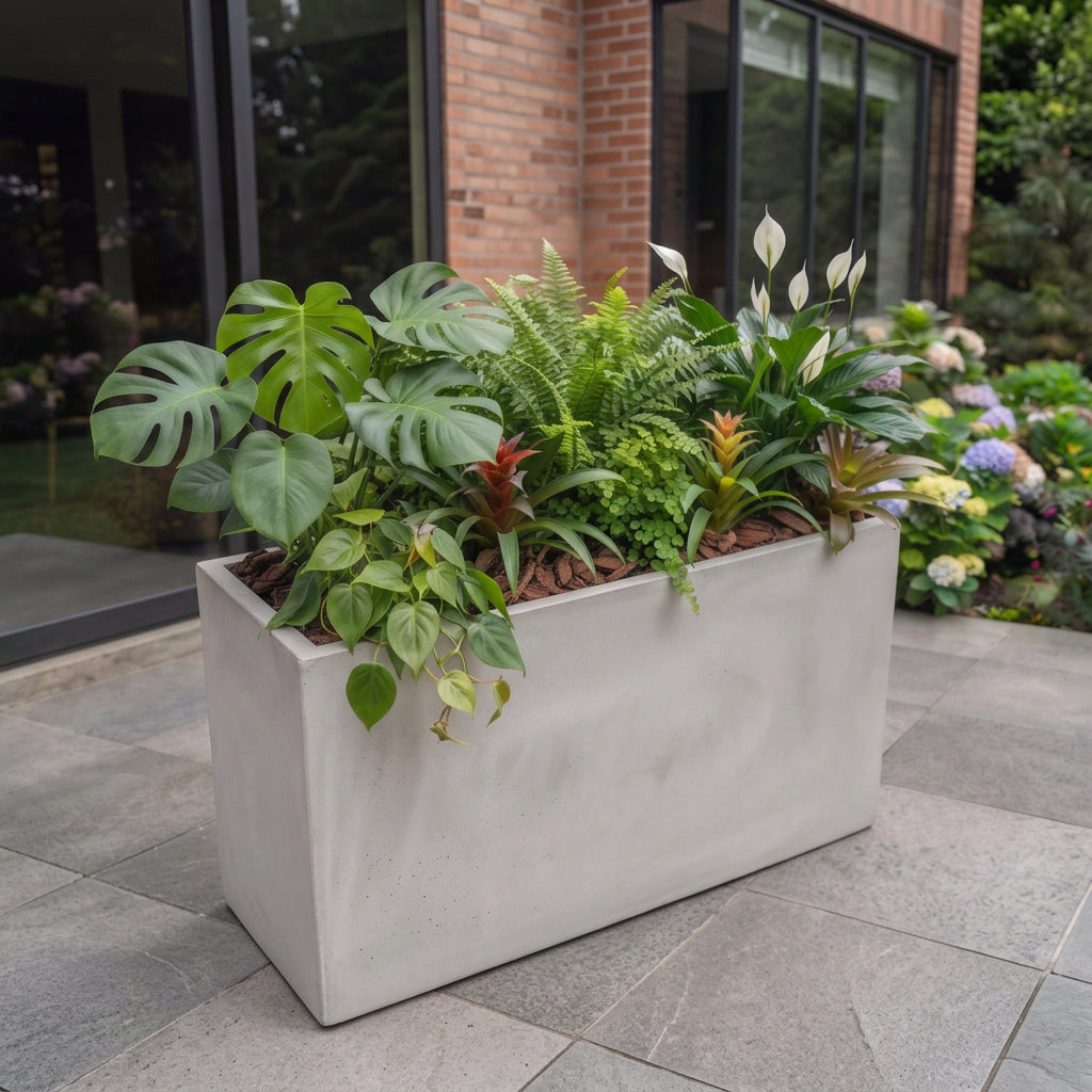 Jardinera en Concreto 100x40x90 cm — foto 4 de 5