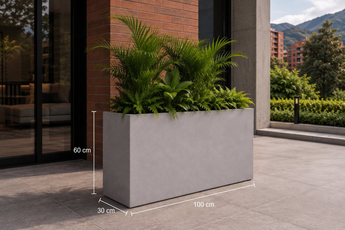 Jardinera en Concreto 100x30x60 cm — foto 5 de 5