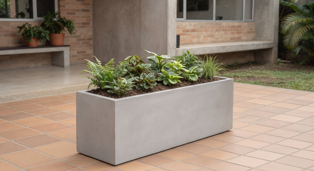 Jardinera en Concreto 100x40x60 cm — foto 4 de 5