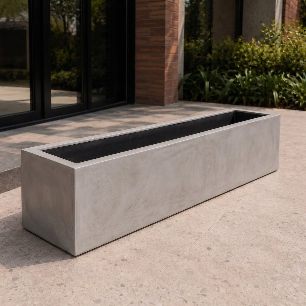 Jardinera en Concreto 100x30x20 cm — foto 4 de 5