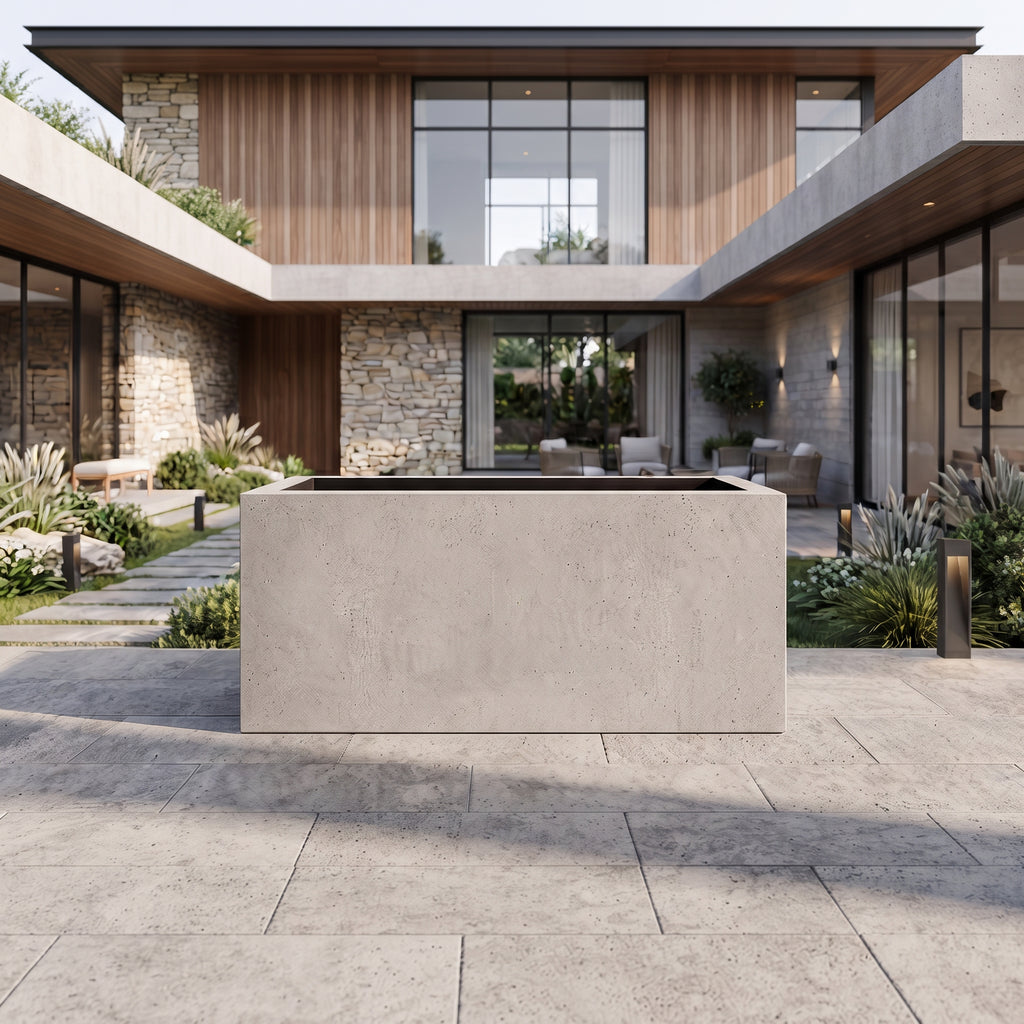 Jardinera en Concreto 110x40x50 cm