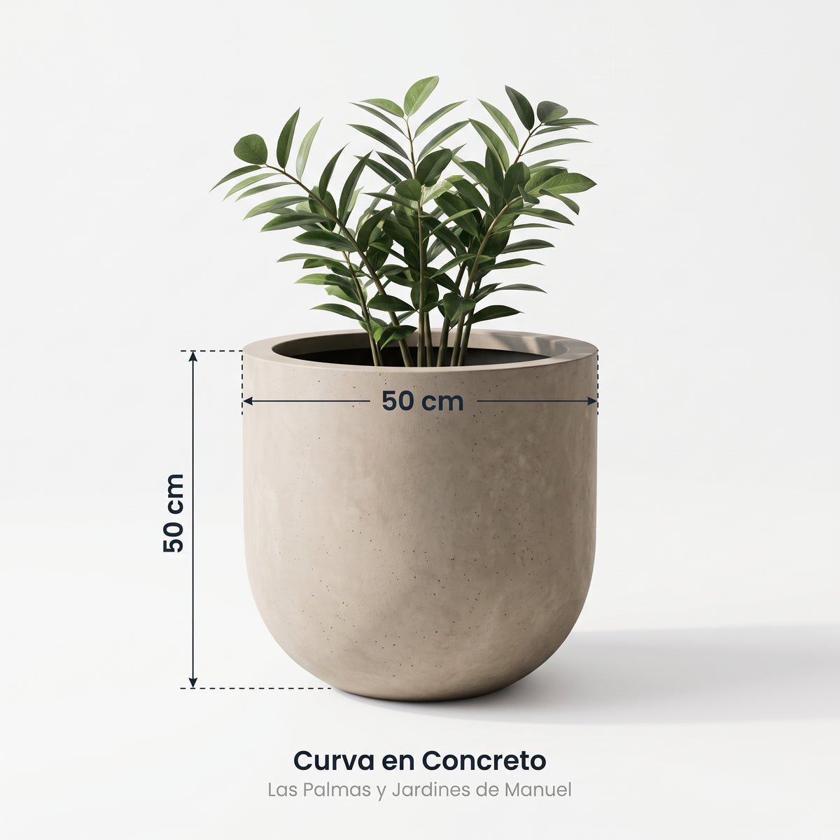 Curva en Concreto 50x50 cm — foto 5 de 5