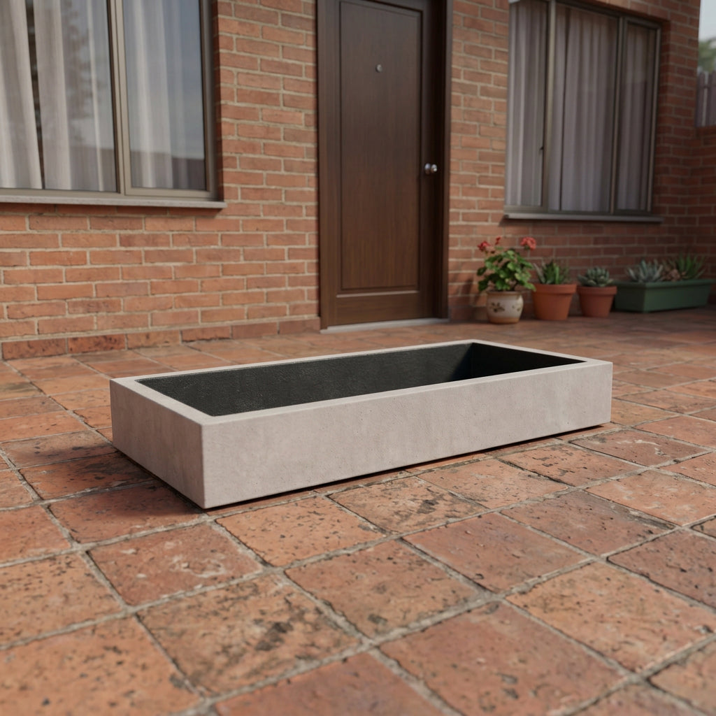 Jardinera en Concreto 100x40x20 cm — foto 2 de 5
