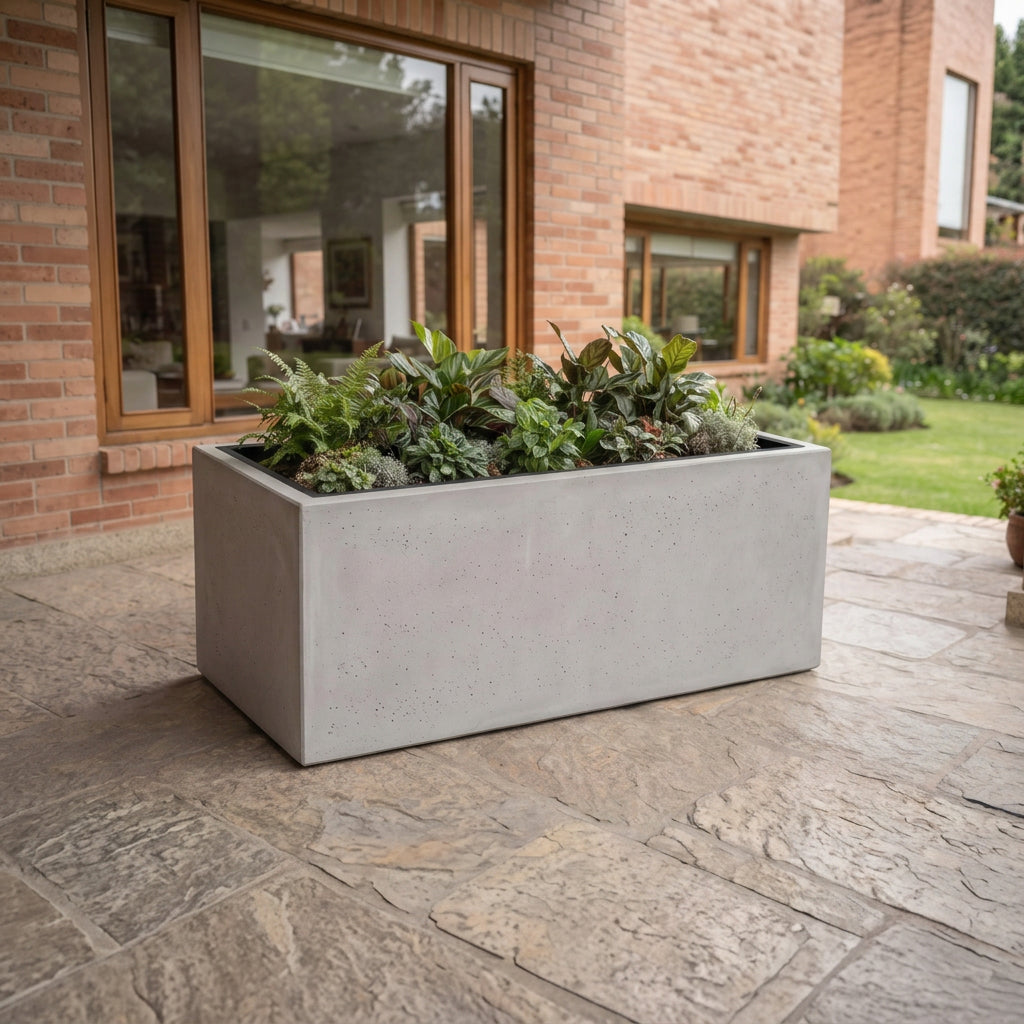 Jardinera en Concreto 100x50x70 cm