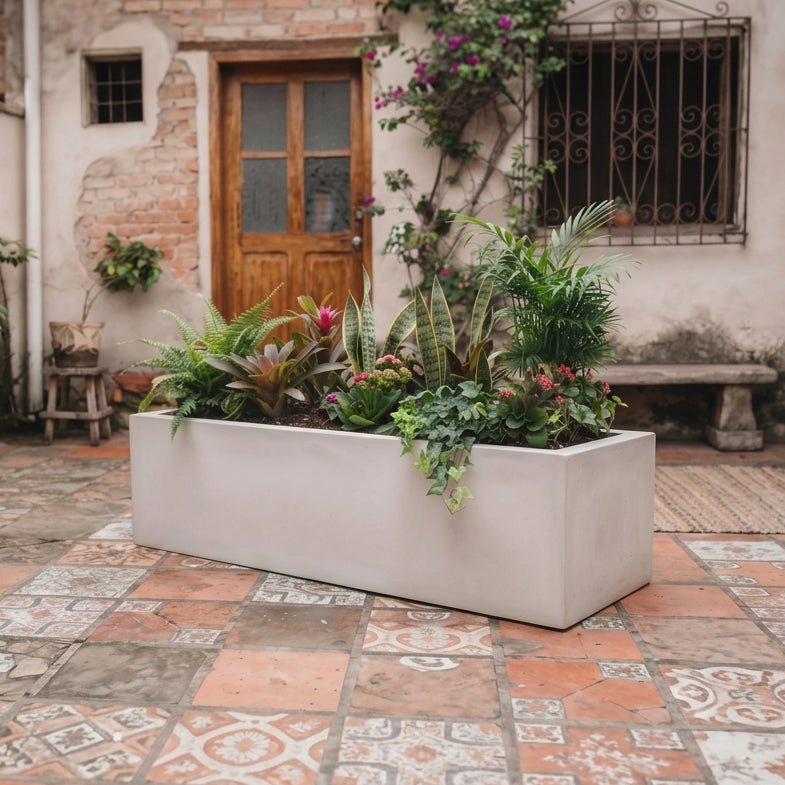 Jardinera en Concreto 100x40x40 cm — foto 4 de 5