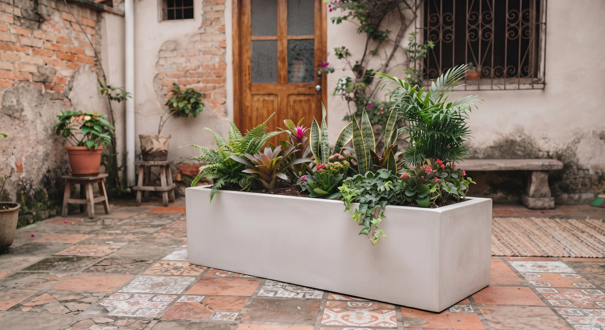 Jardinera en Concreto 100x40x40 cm — foto 4 de 5