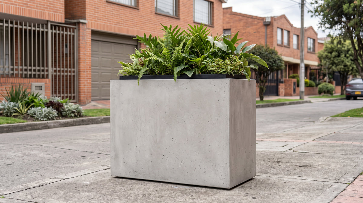 Jardinera en Concreto 100x60x90 cm