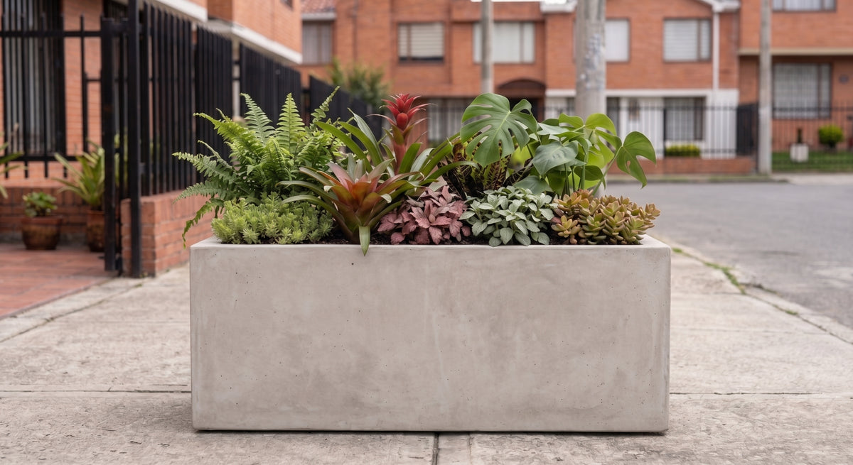 Jardinera en Concreto 100x70x40 cm — foto 4 de 5