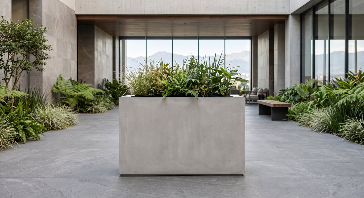 Jardinera en Concreto 110x40x80 cm