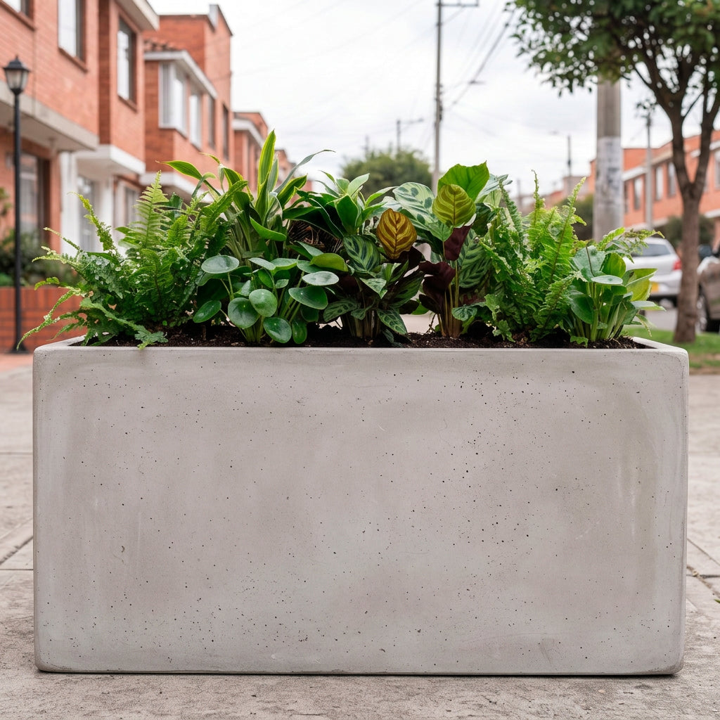 Jardinera en Concreto 100x50x90 cm