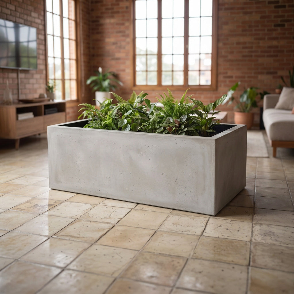 Jardinera en Concreto 100x50x50 cm