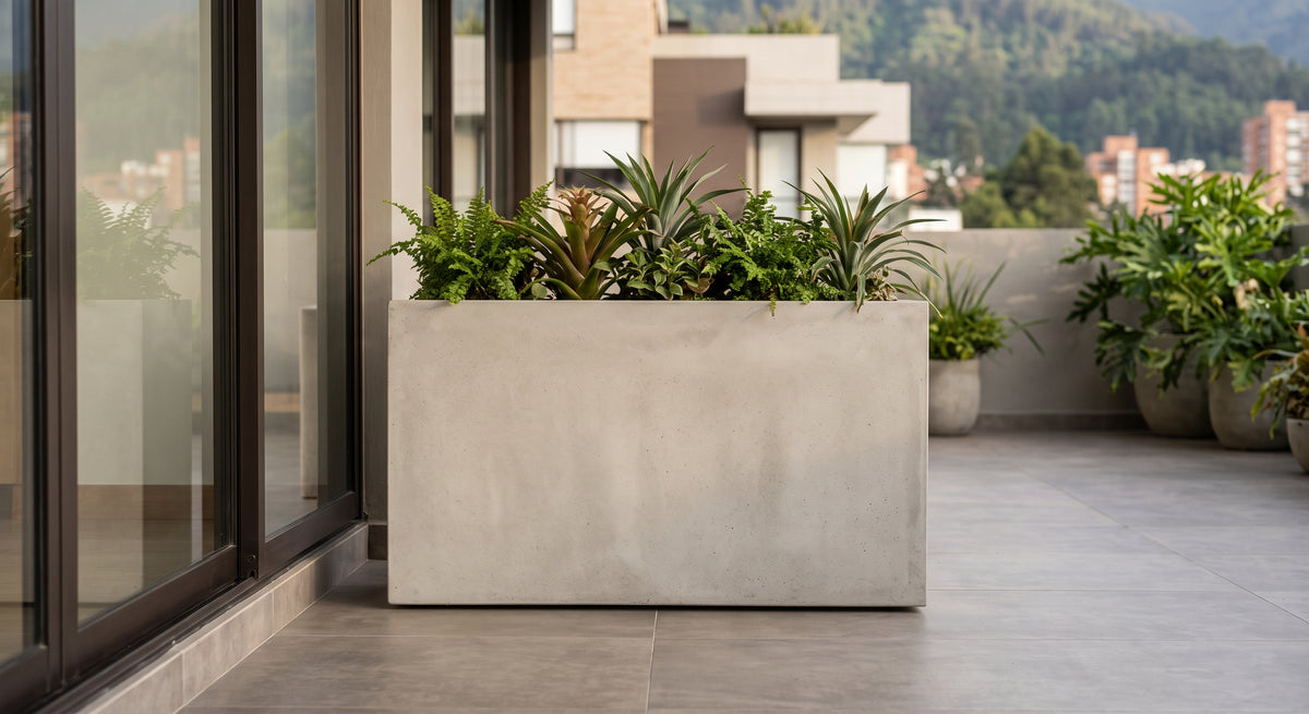 Jardinera en Concreto 110x30x70 cm