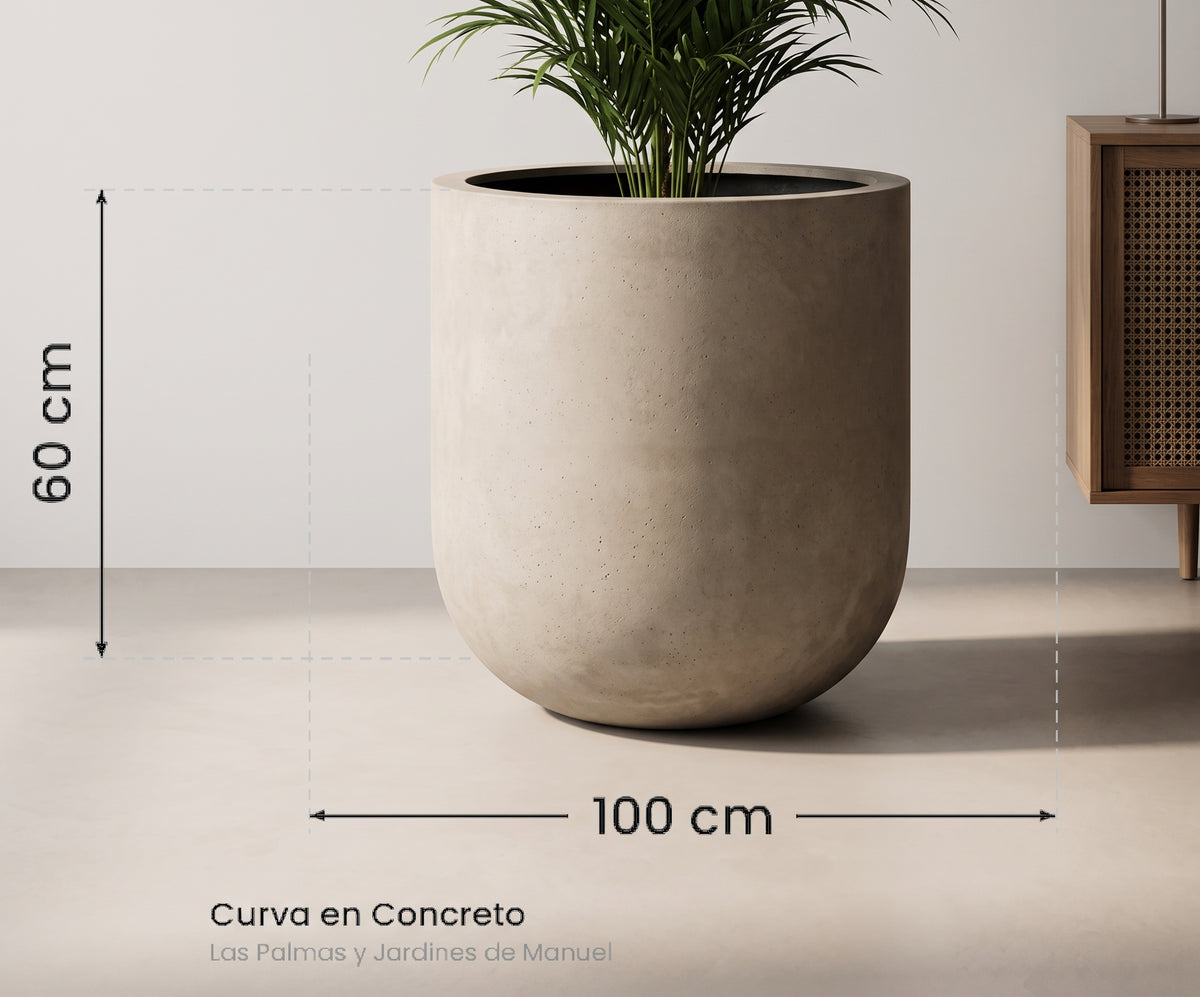 Curva en Concreto 100x60 cm — foto 5 de 5