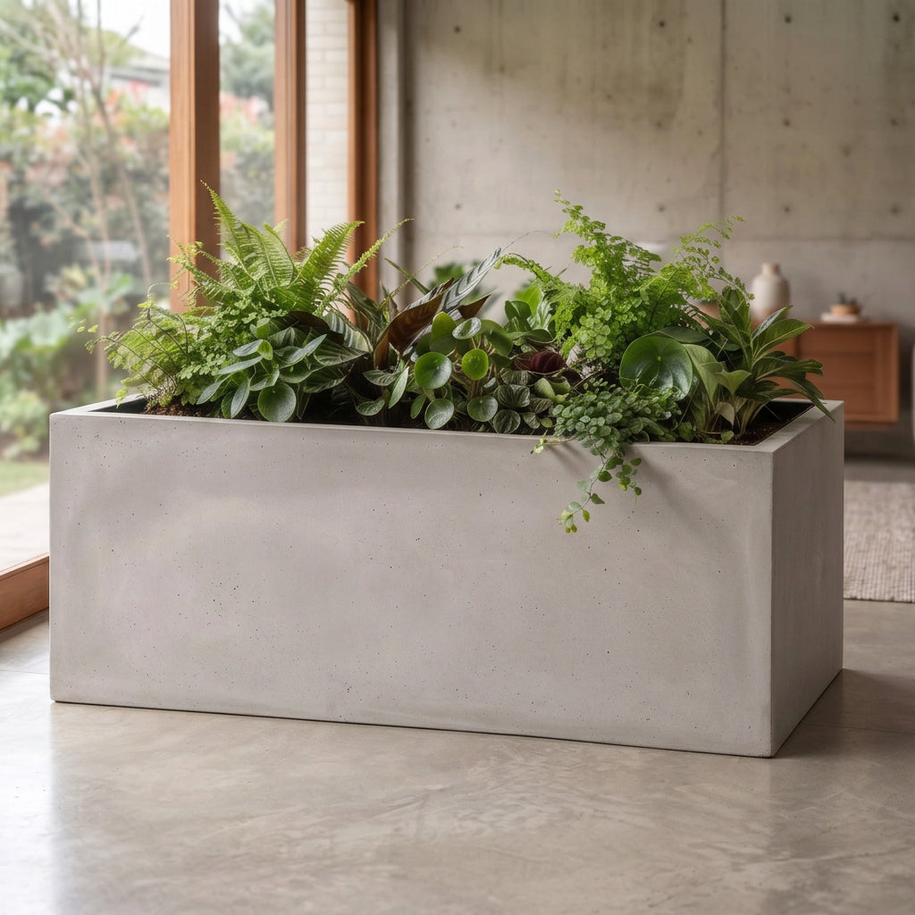 Jardinera en Concreto 100x50x60 cm — foto 4 de 5