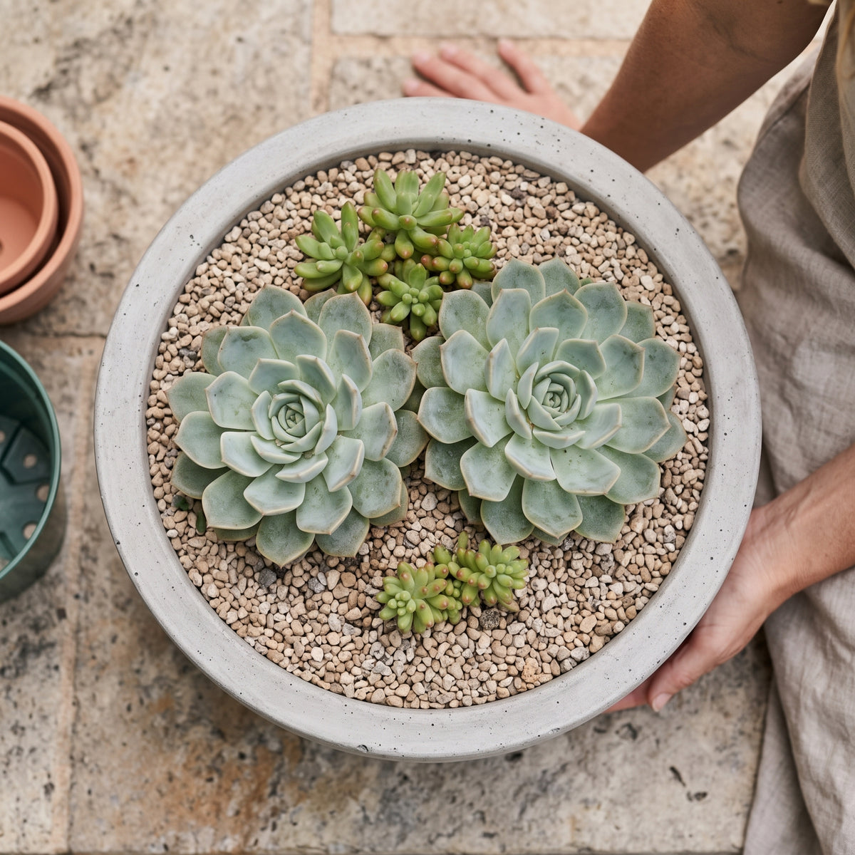 Matera Especial Bowl en Concreto 30x20 cm