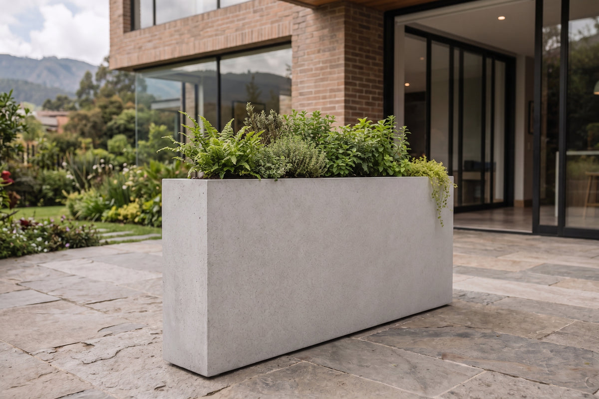 Jardinera en Concreto 100x20x80 cm — foto 4 de 5