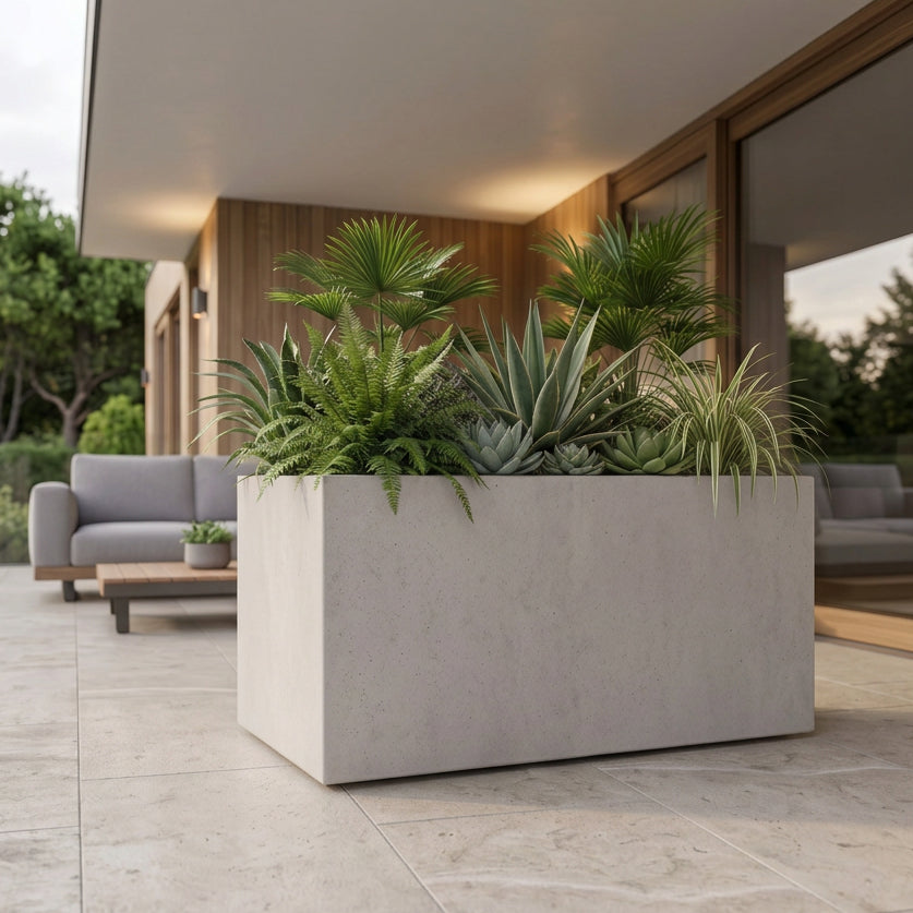 Jardinera en Concreto 100x90x70 cm — foto 4 de 5
