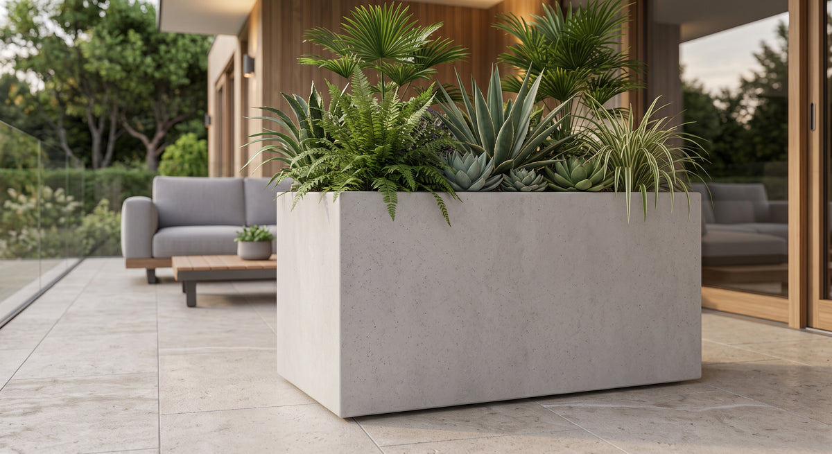 Jardinera en Concreto 100x90x70 cm — foto 4 de 5