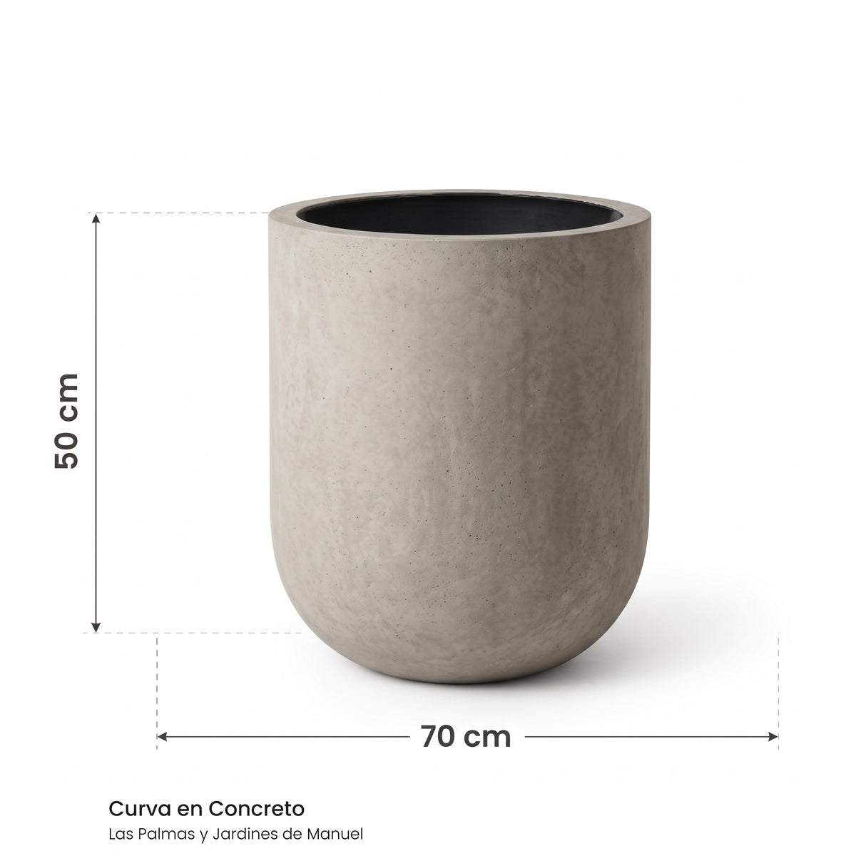 Curva en Concreto 70x50 cm — foto 5 de 5