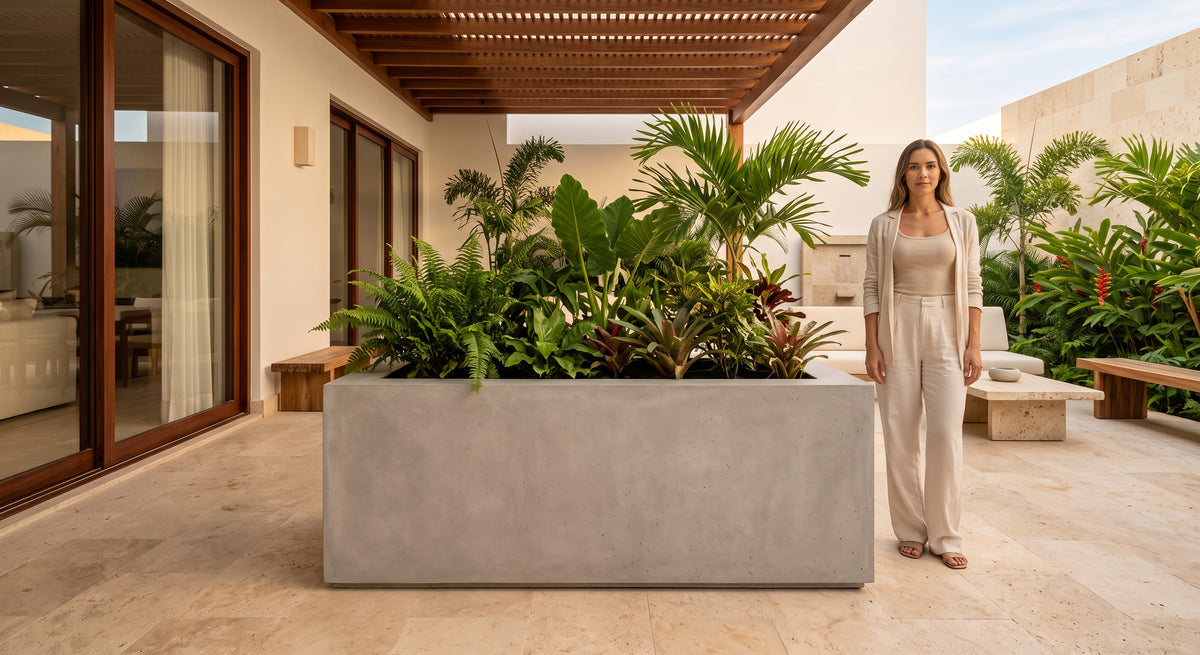 Jardinera en Concreto 110x50x40 cm — foto 3 de 5