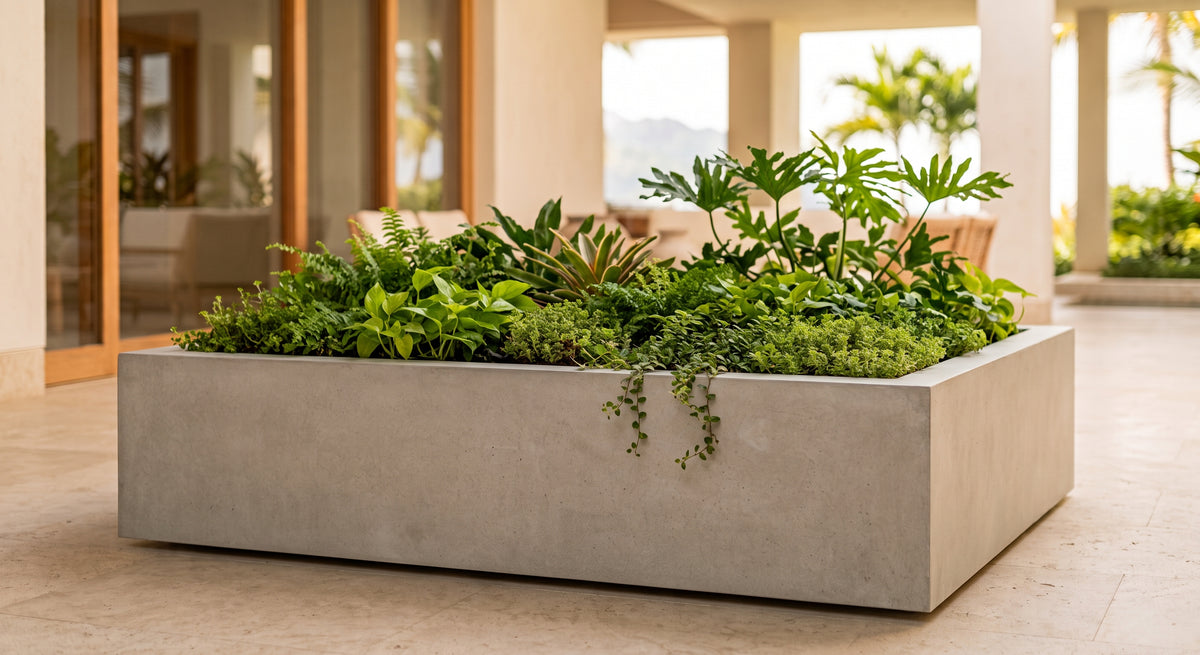 Jardinera en Concreto 110x60x20 cm — foto 4 de 5