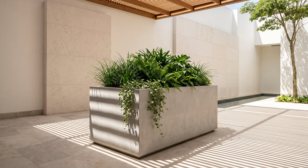 Jardinera en Concreto 110x60x60 cm