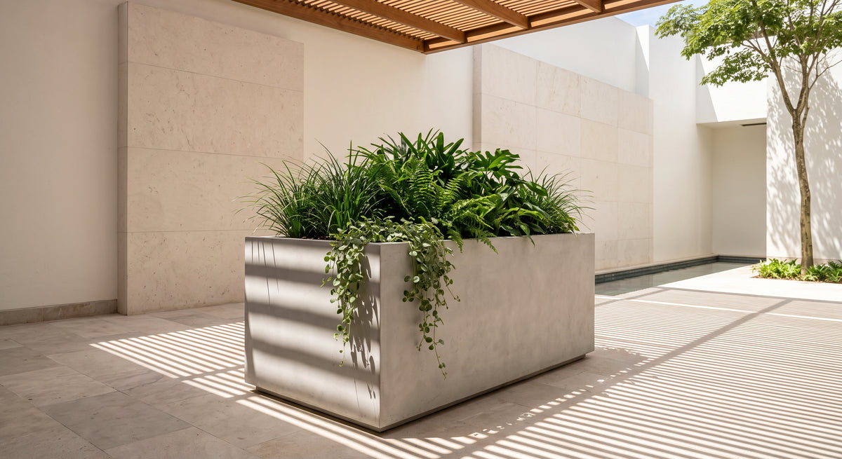 Jardinera en Concreto 110x60x60 cm